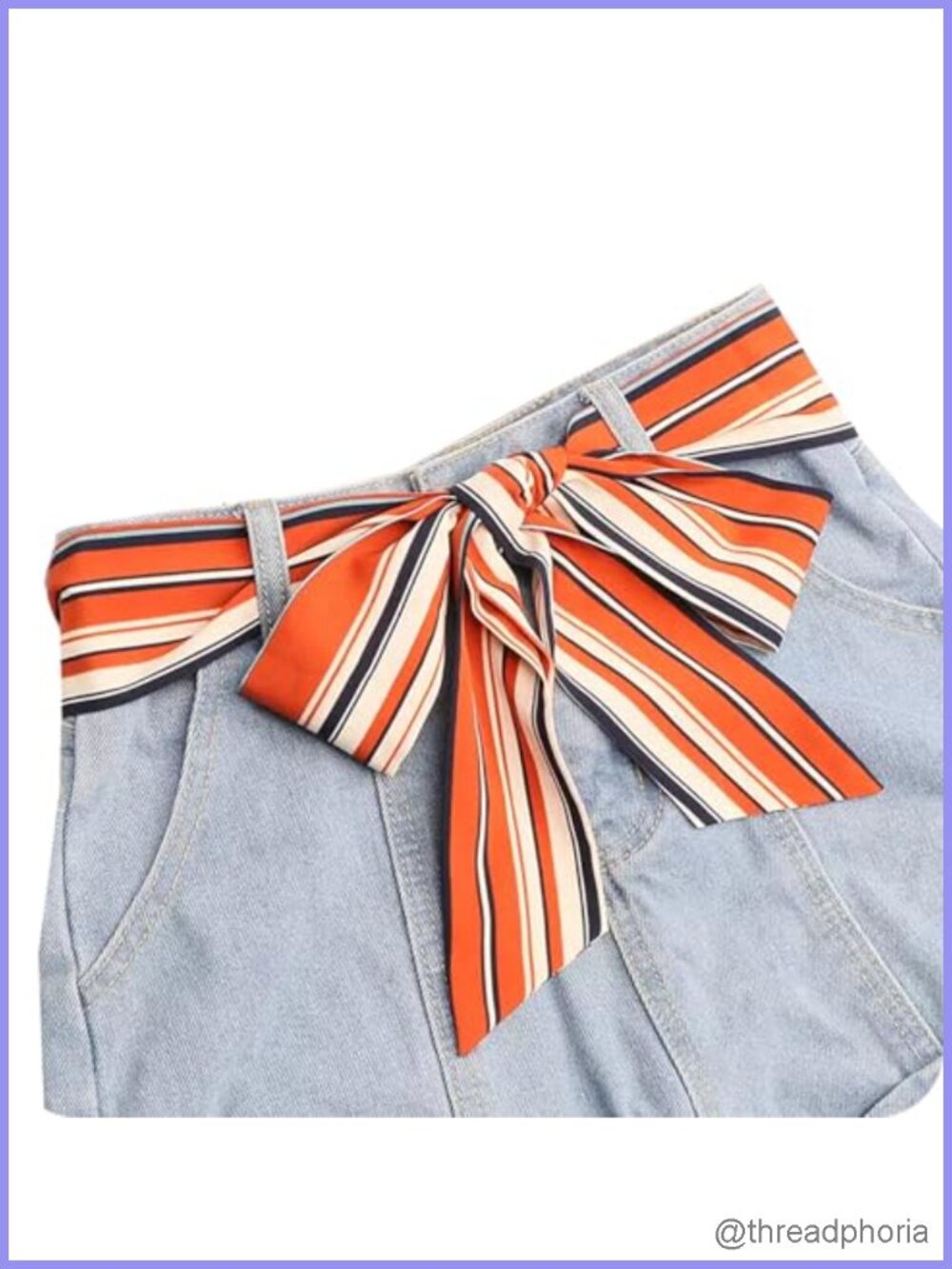 Satin Skinny Scarf Belt Long Ribbon Sash Neckerchief Hair Wrap